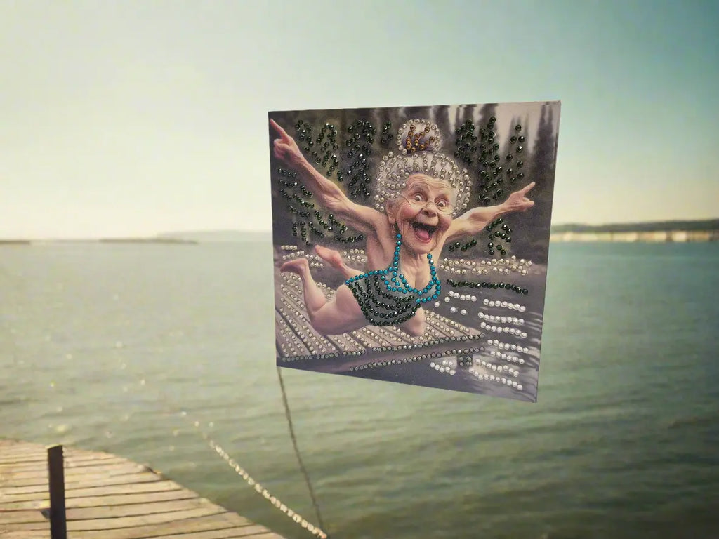 Diving granny Seahorse Creations AU