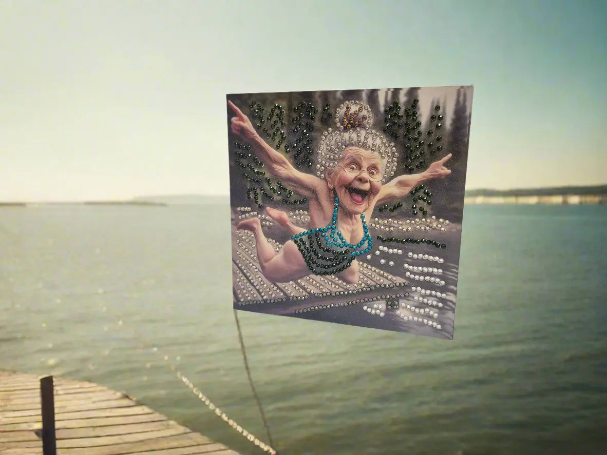 Diving granny Seahorse Creations AU