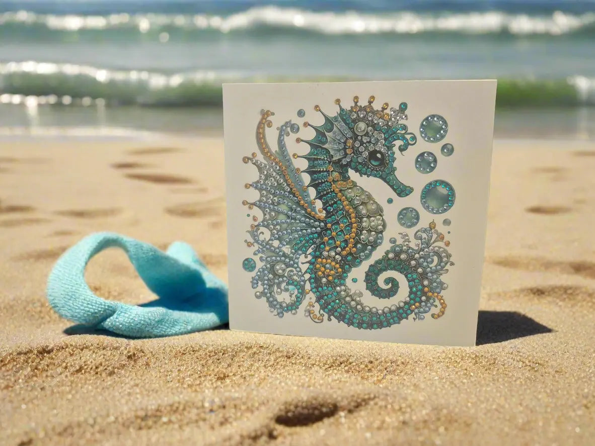 "The Jeweled Seahorse" 🌊✨ Seahorse Creations AU