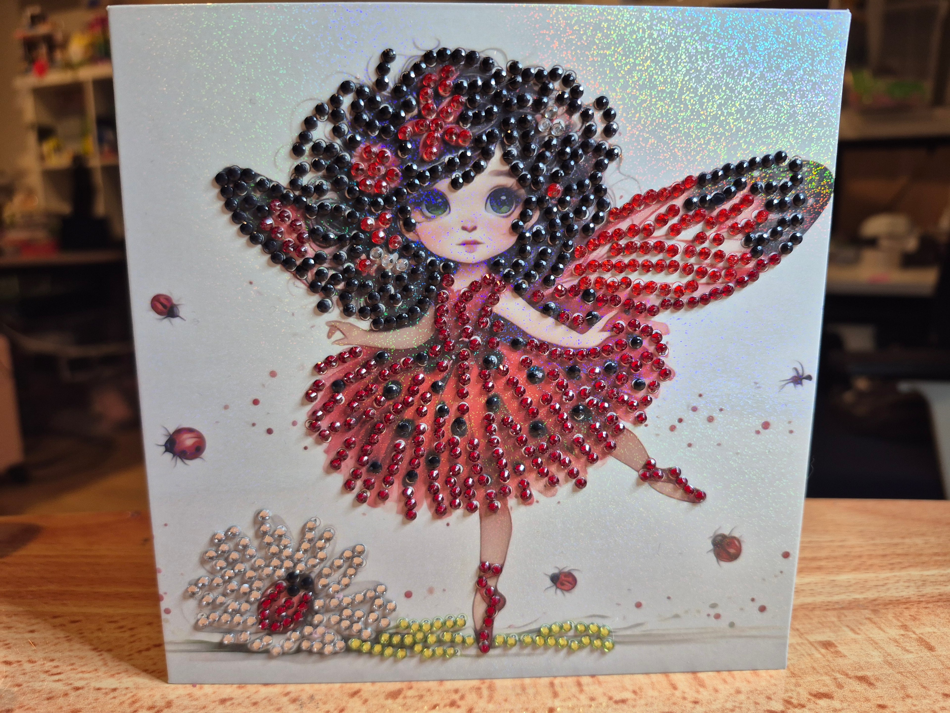 Ladybug fairy card 5 Seahorse Creations AU