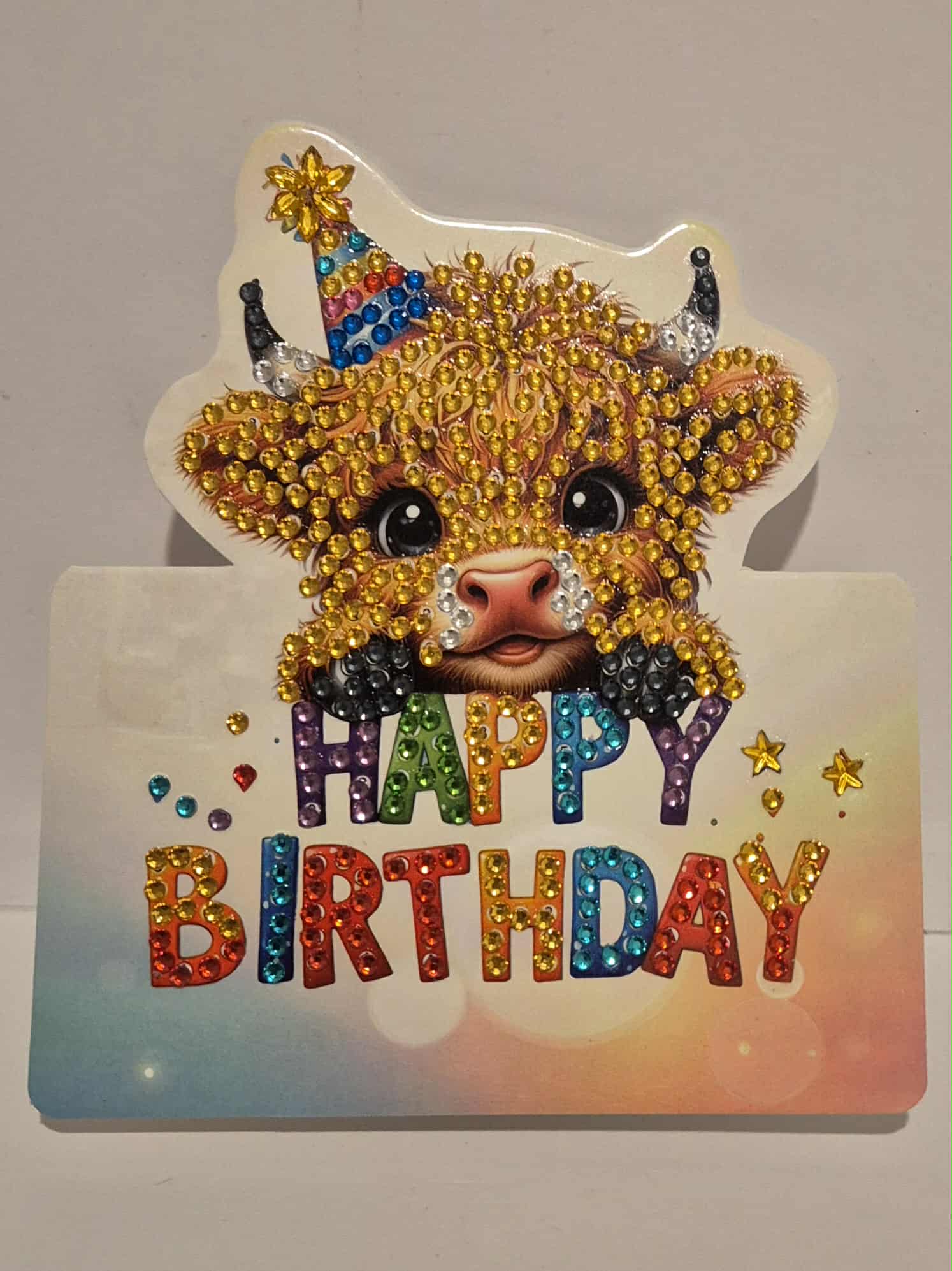 moo cow birthday card Seahorse Creations AU