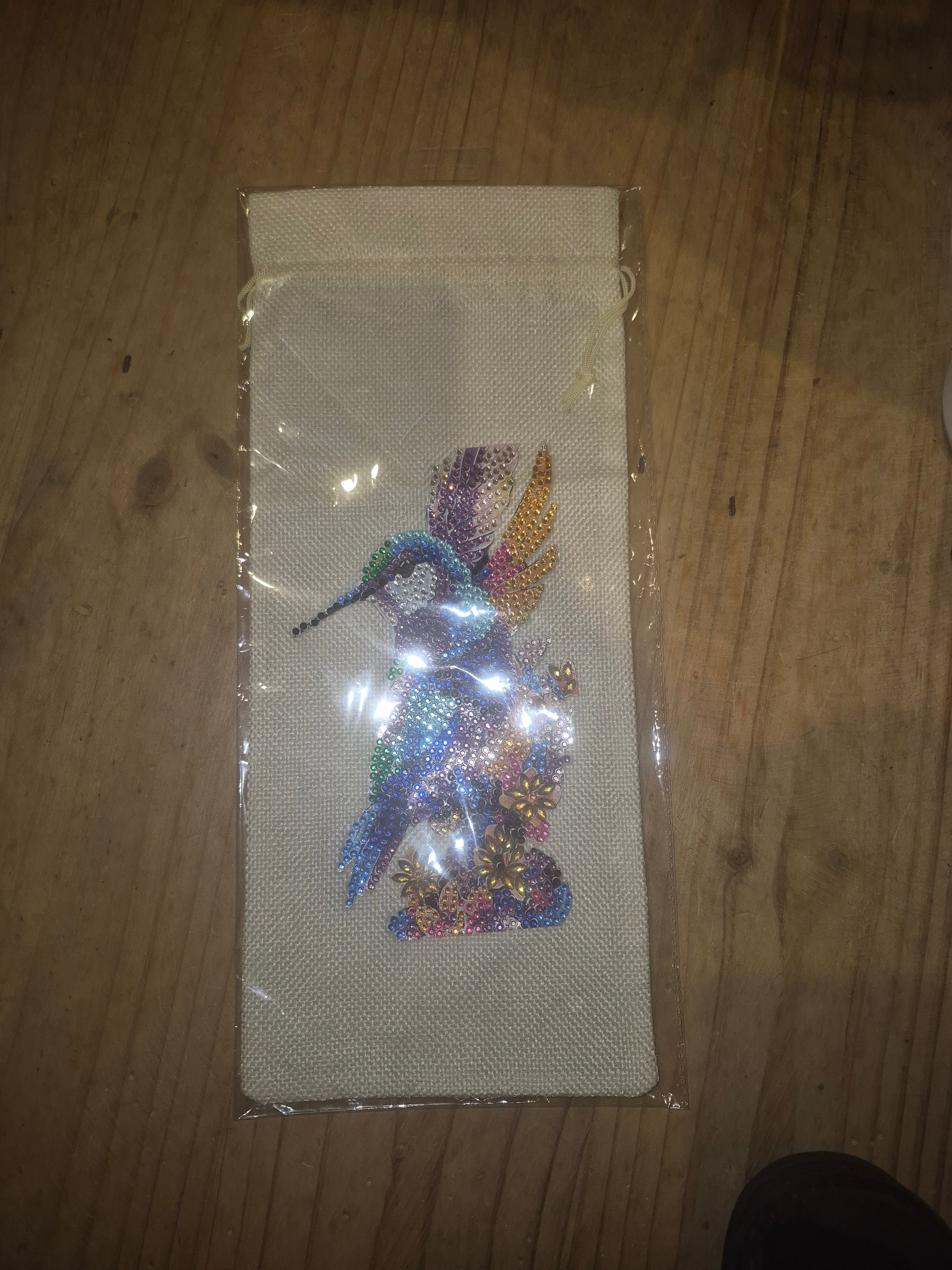 Hummingbird Bottle Bag Seahorse Creations AU