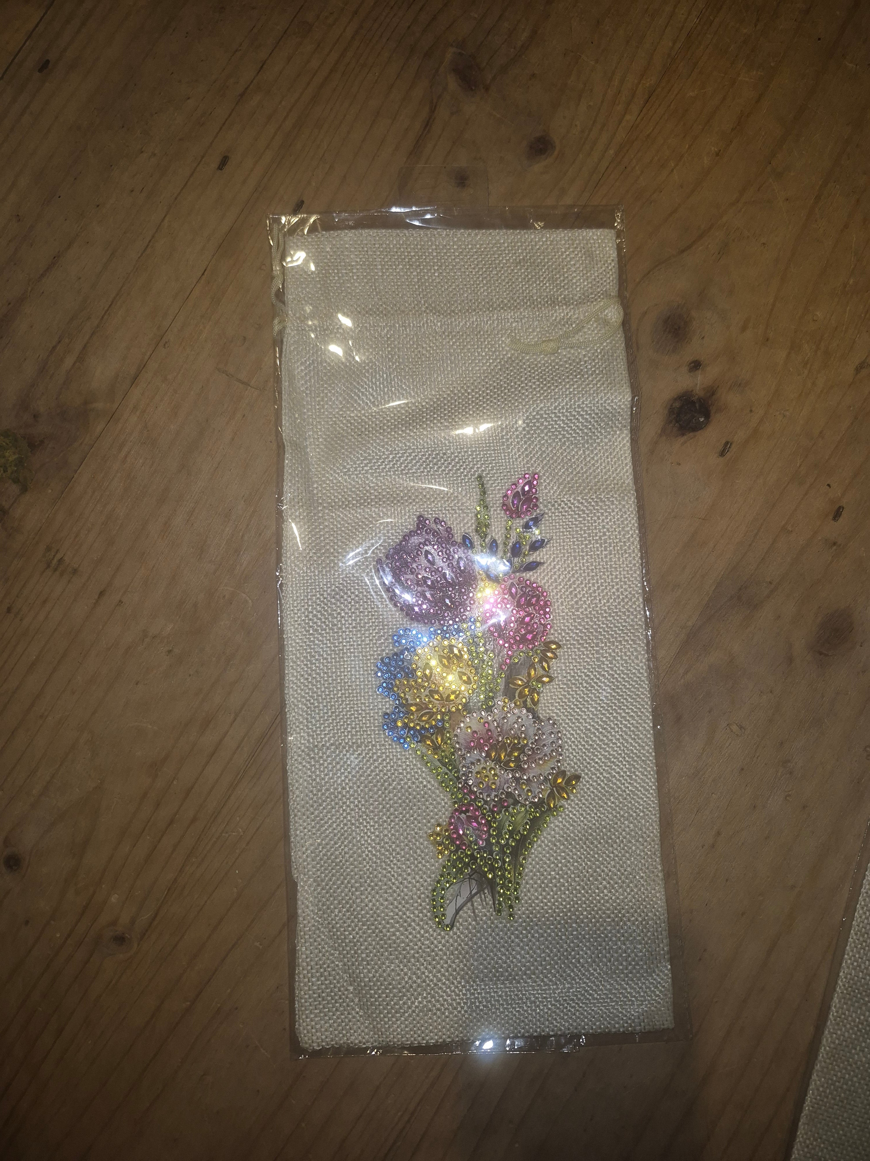 Flower bottle bag Seahorse Creations AU