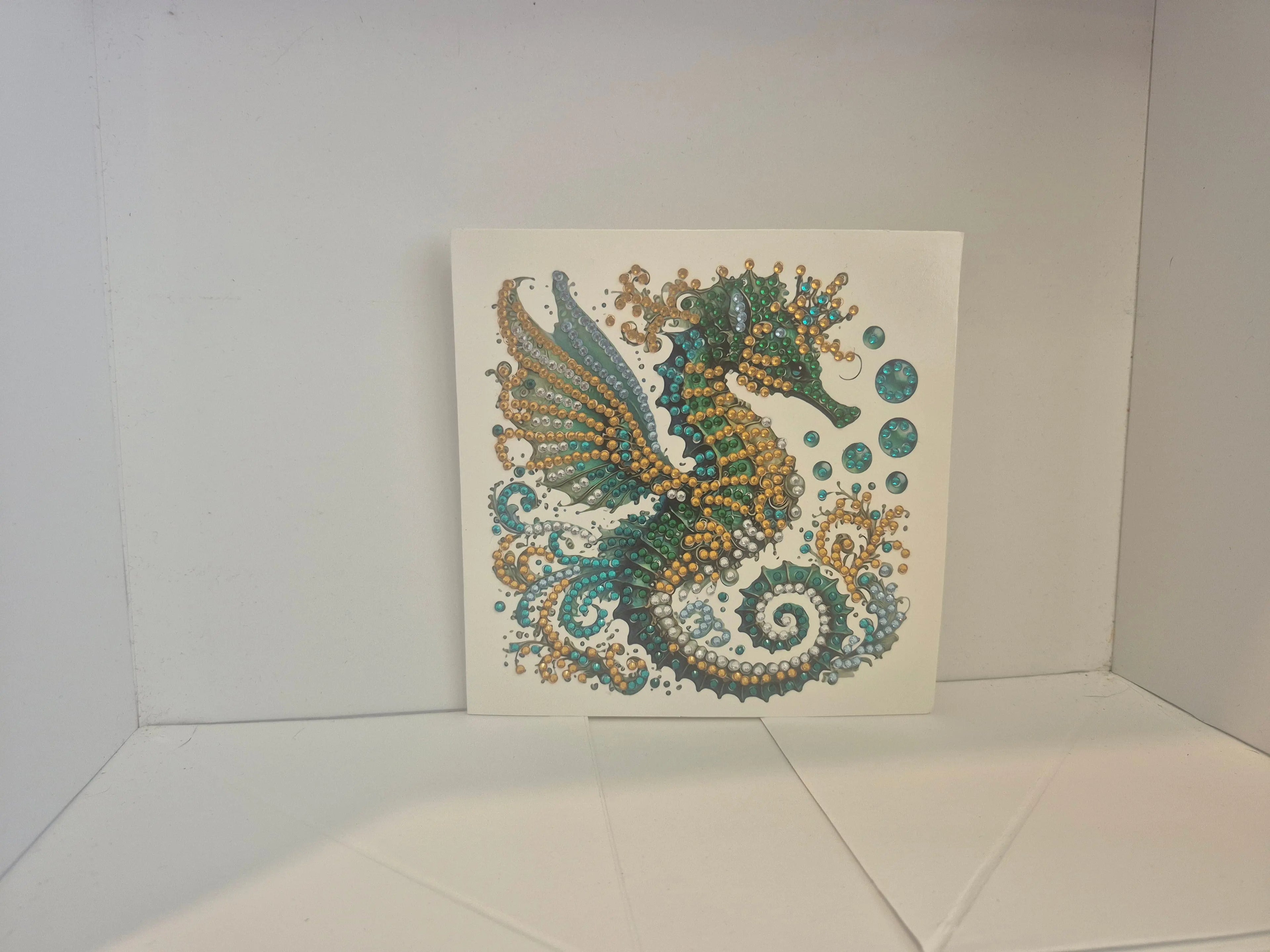 "Jewel-Encrusted Seahorse" 🐚✨ Seahorse Creations AU