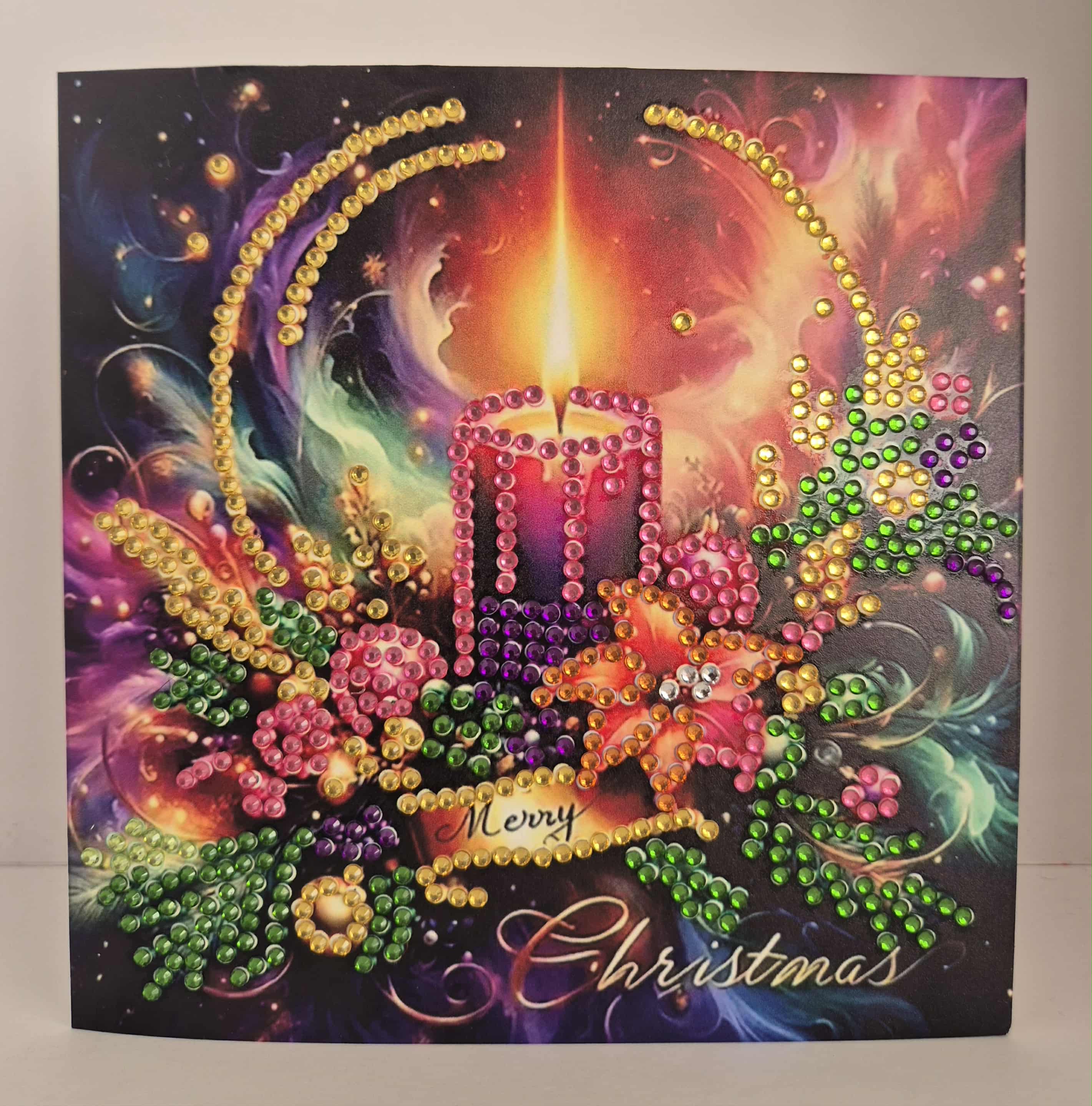 merry christmas candle 4 Seahorse Creations AU