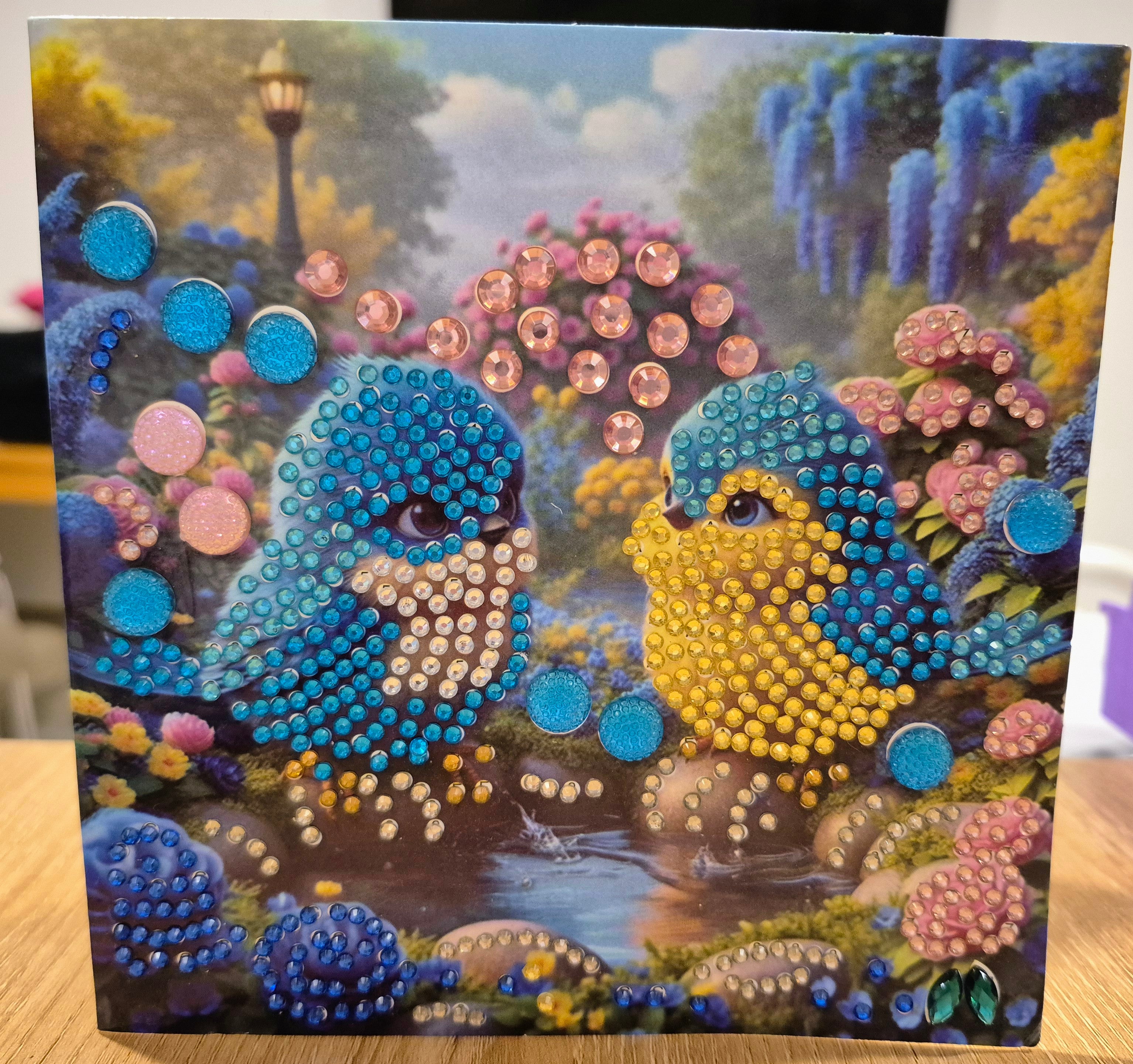 Card - greeting, bird Seahorse Creations AU
