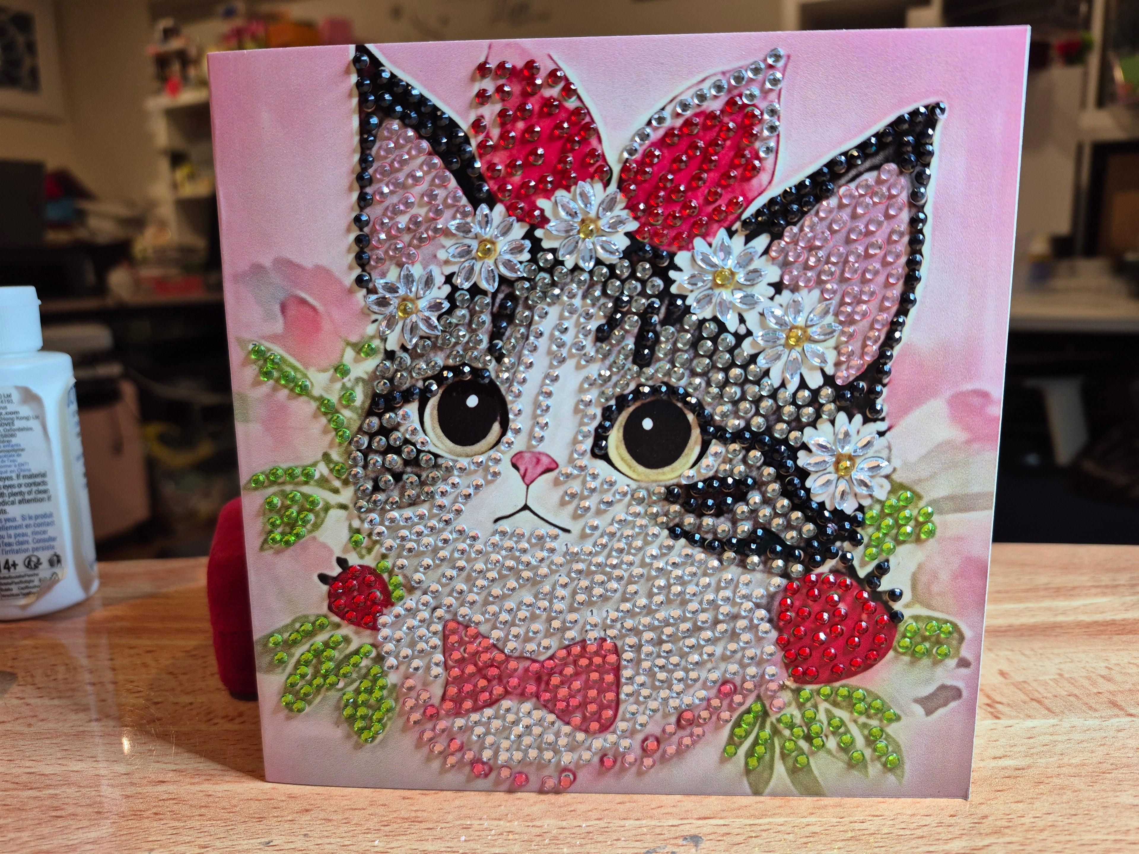 Cute cat card 2 Seahorse Creations AU