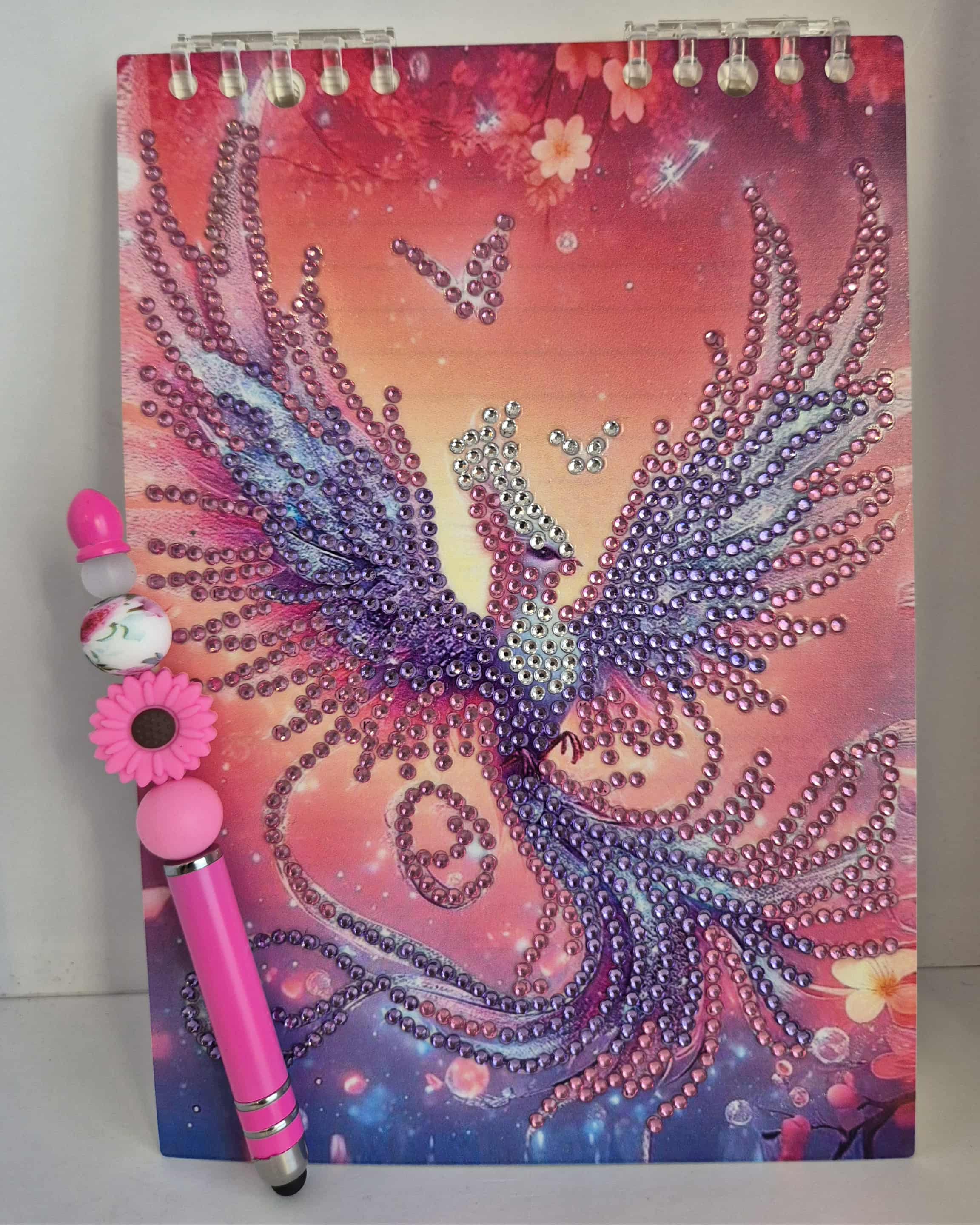 phoenix spiral bound notebook and pen pack Seahorse Creations AU