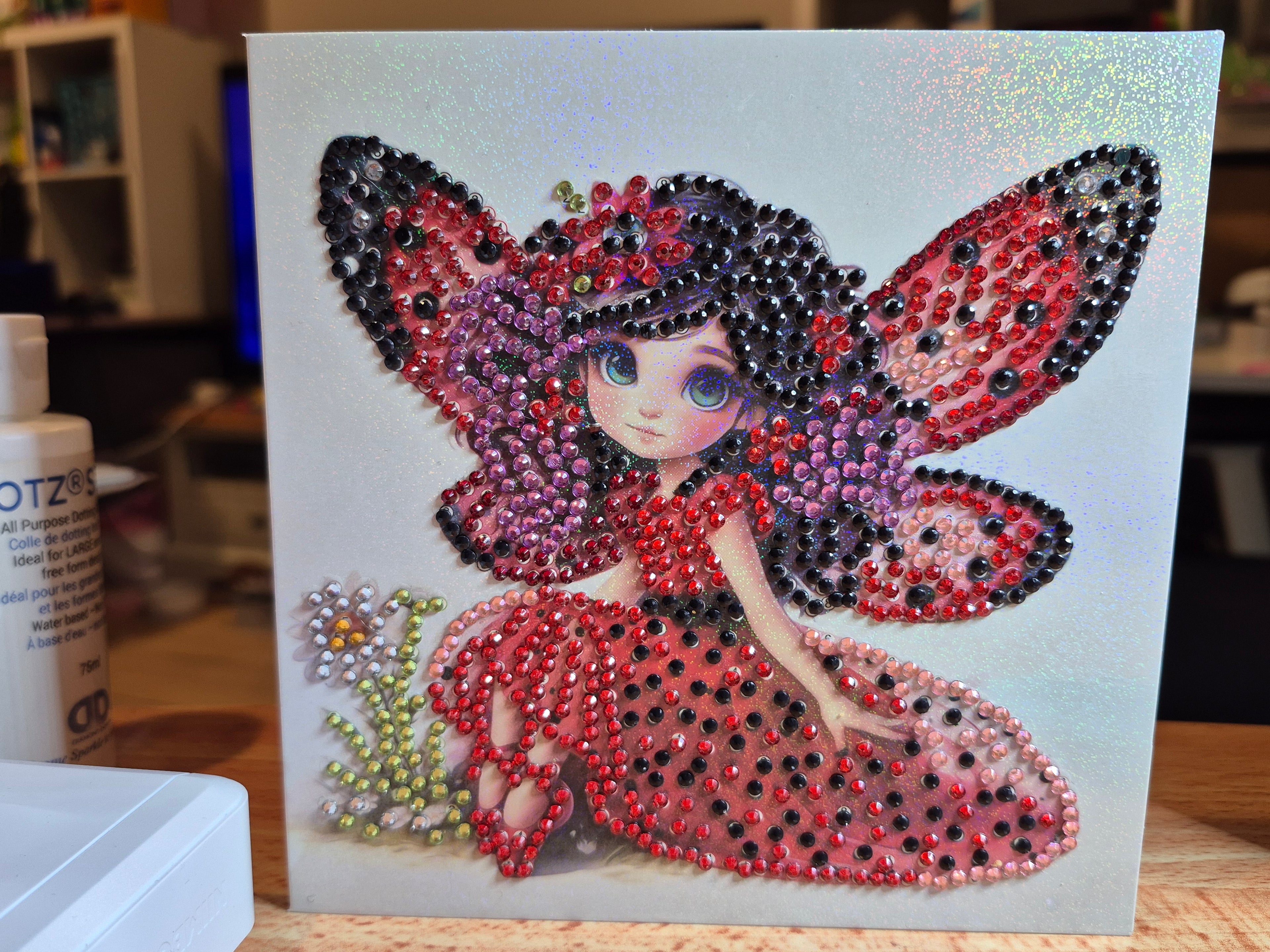 Ladybug fairy card 2 Seahorse Creations AU