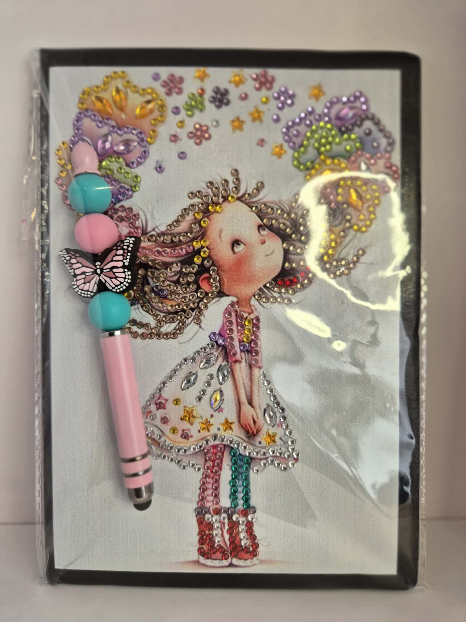 little girl notebook and pen set Seahorse Creations AU