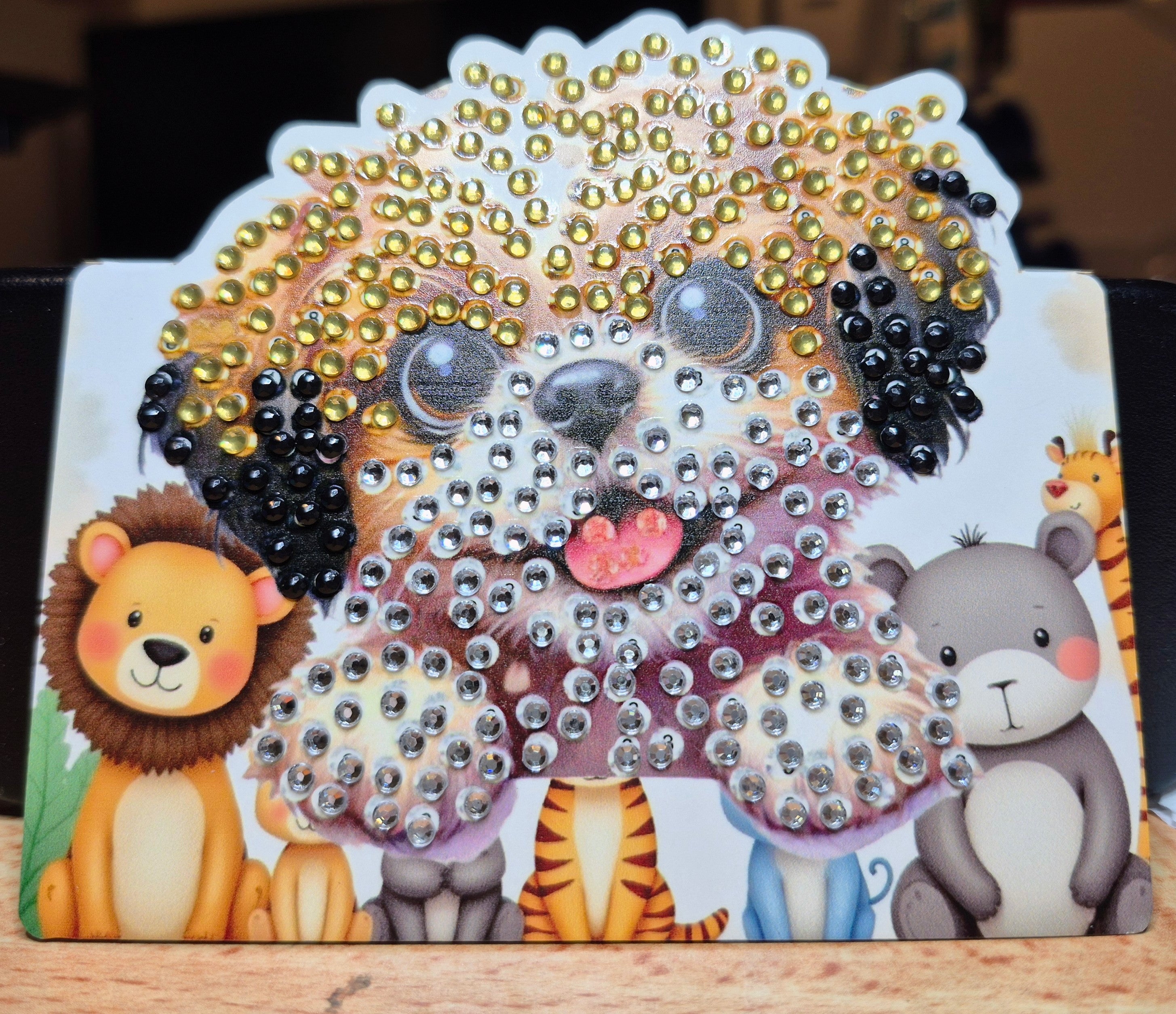 Card - mini birthday, little dog Seahorse Creations AU