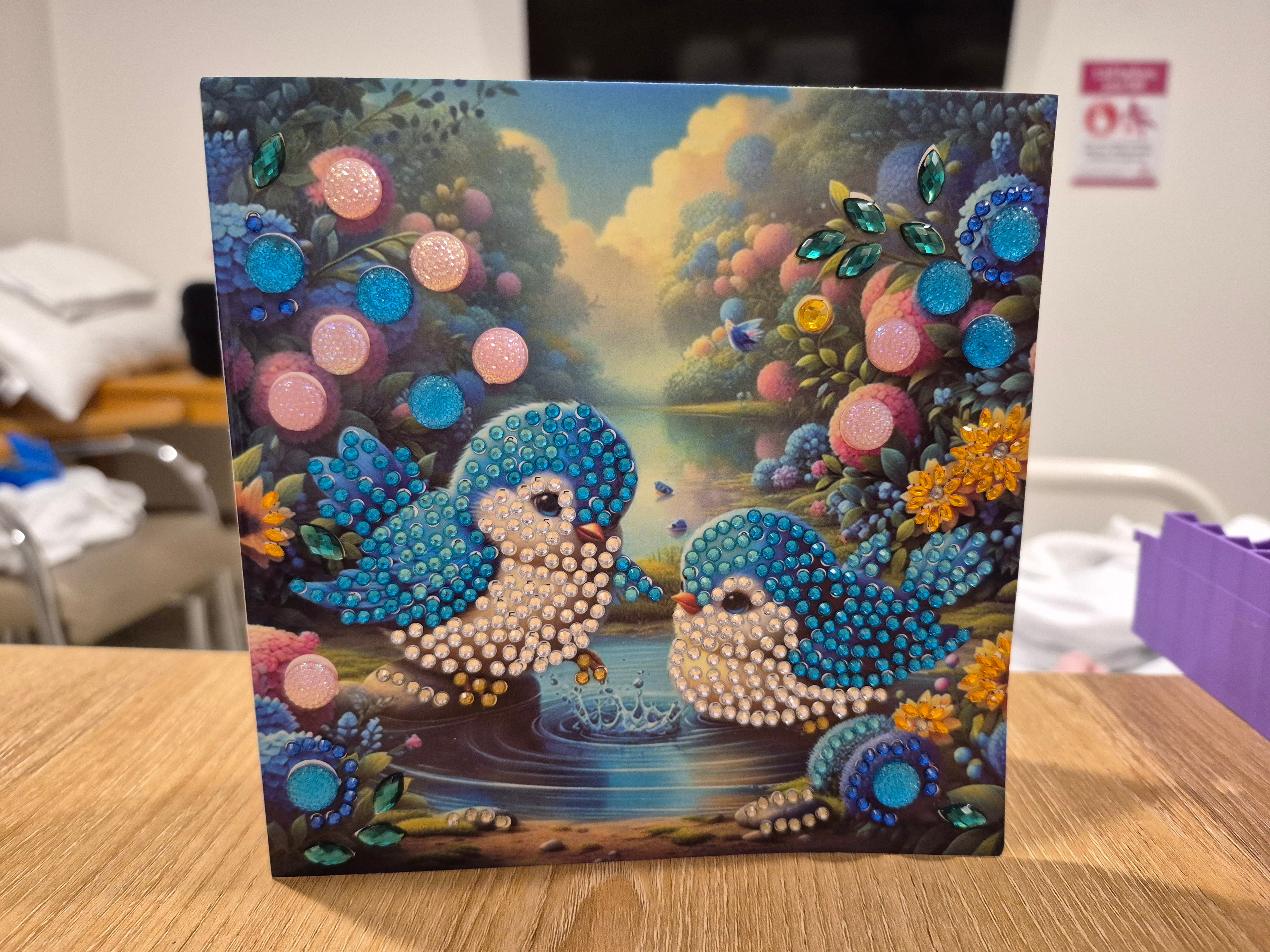 Card - greeting, bird 1 Seahorse Creations AU