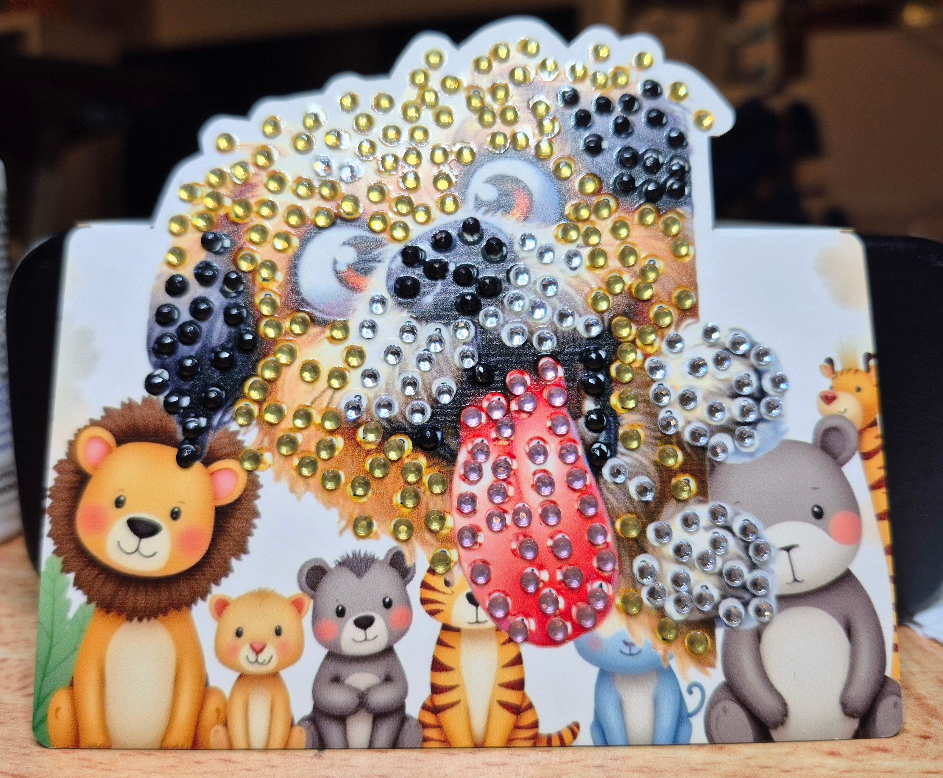 Card - mini general, silly dog Seahorse Creations AU