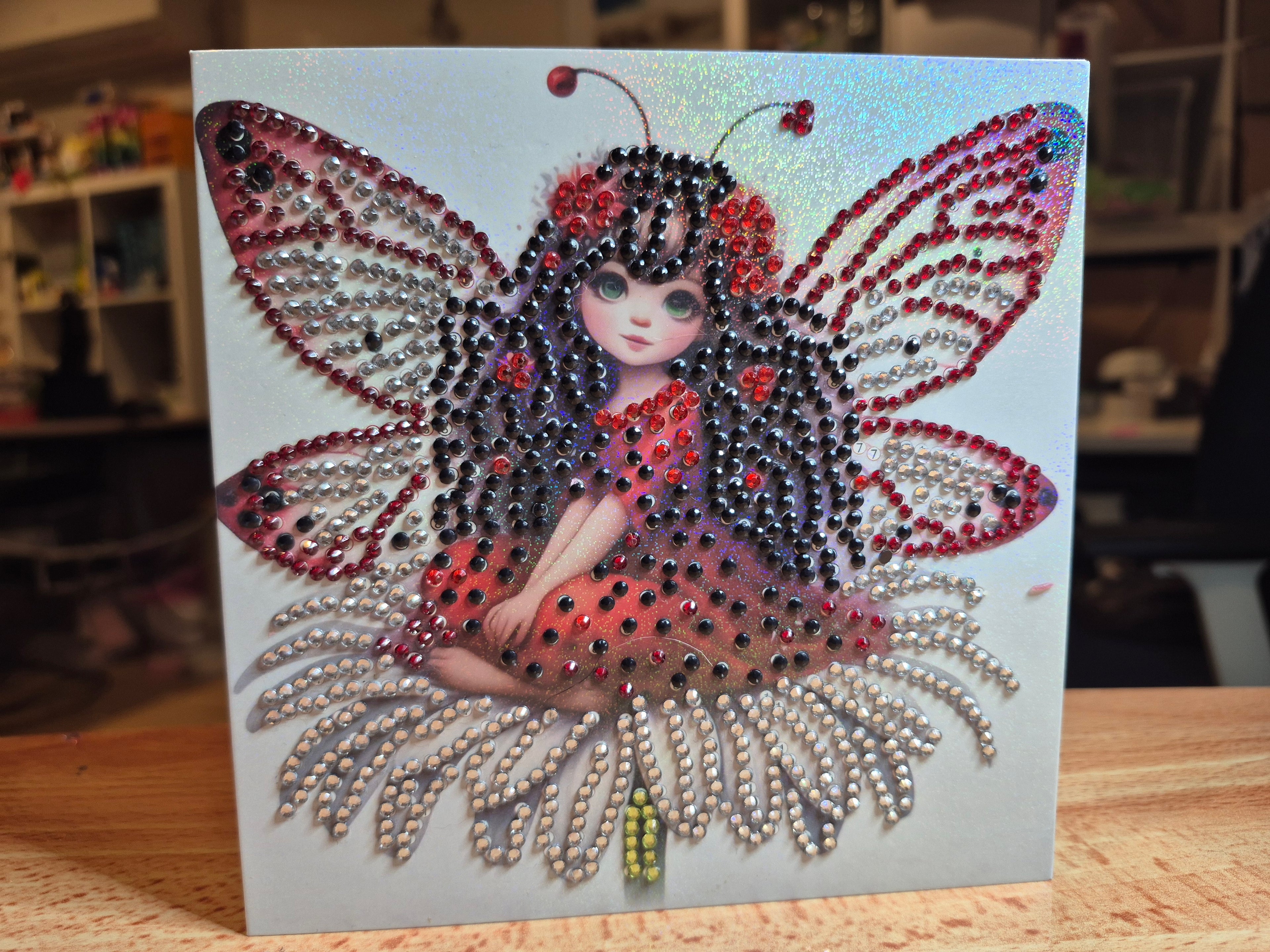 Ladybug fairy card 4 Seahorse Creations AU