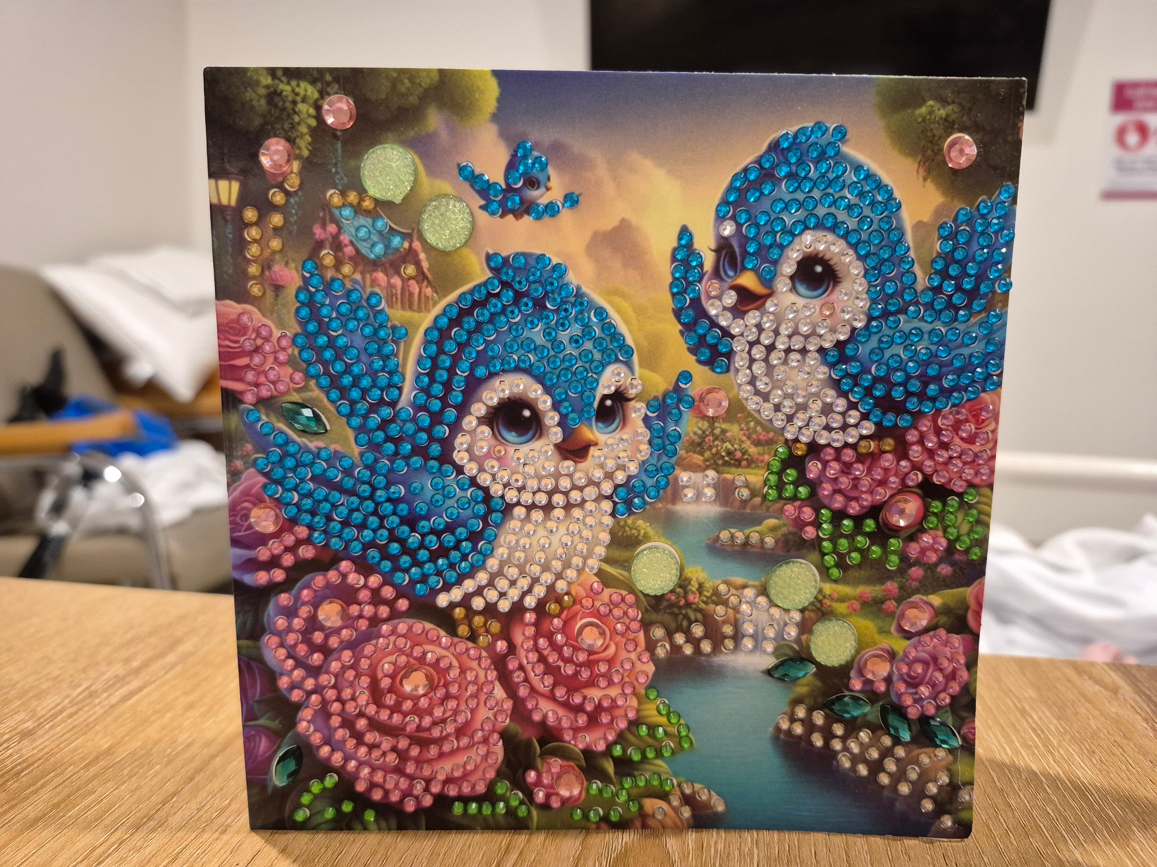 Card - greeting, bird 3 Seahorse Creations AU