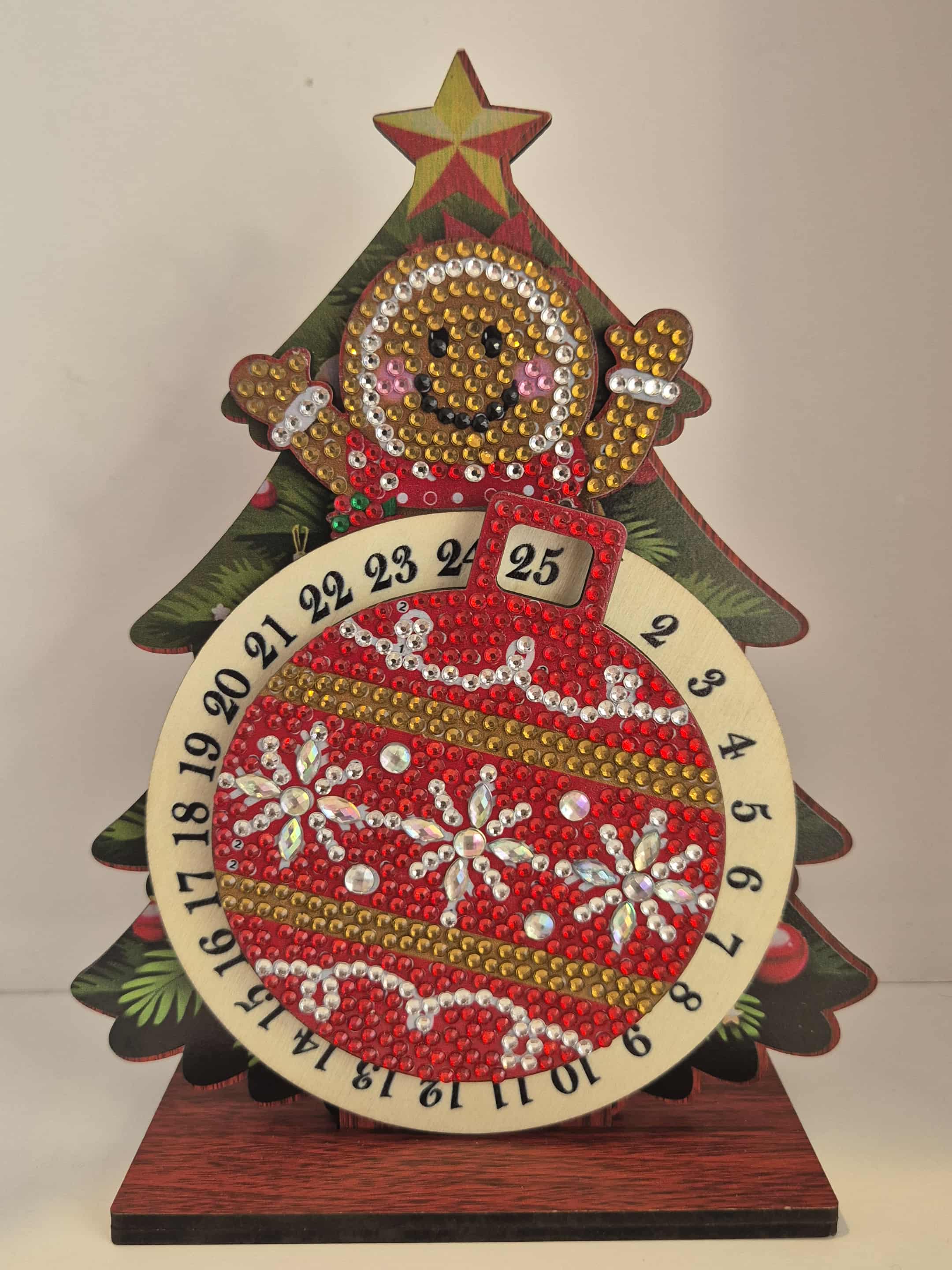 Christmas countdown calandar gingerbread Seahorse Creations AU