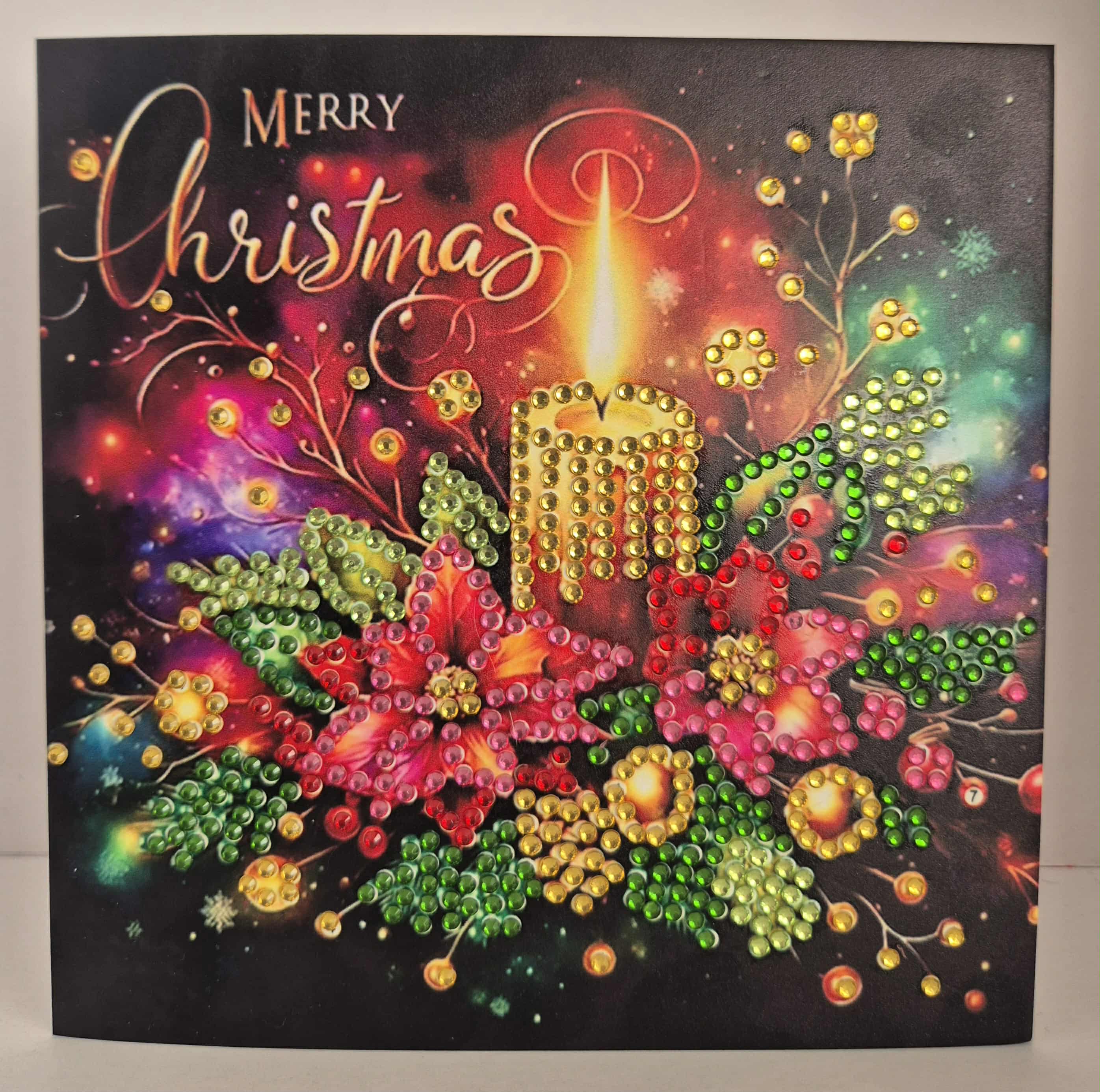 merry christmas candle 1 Seahorse Creations AU