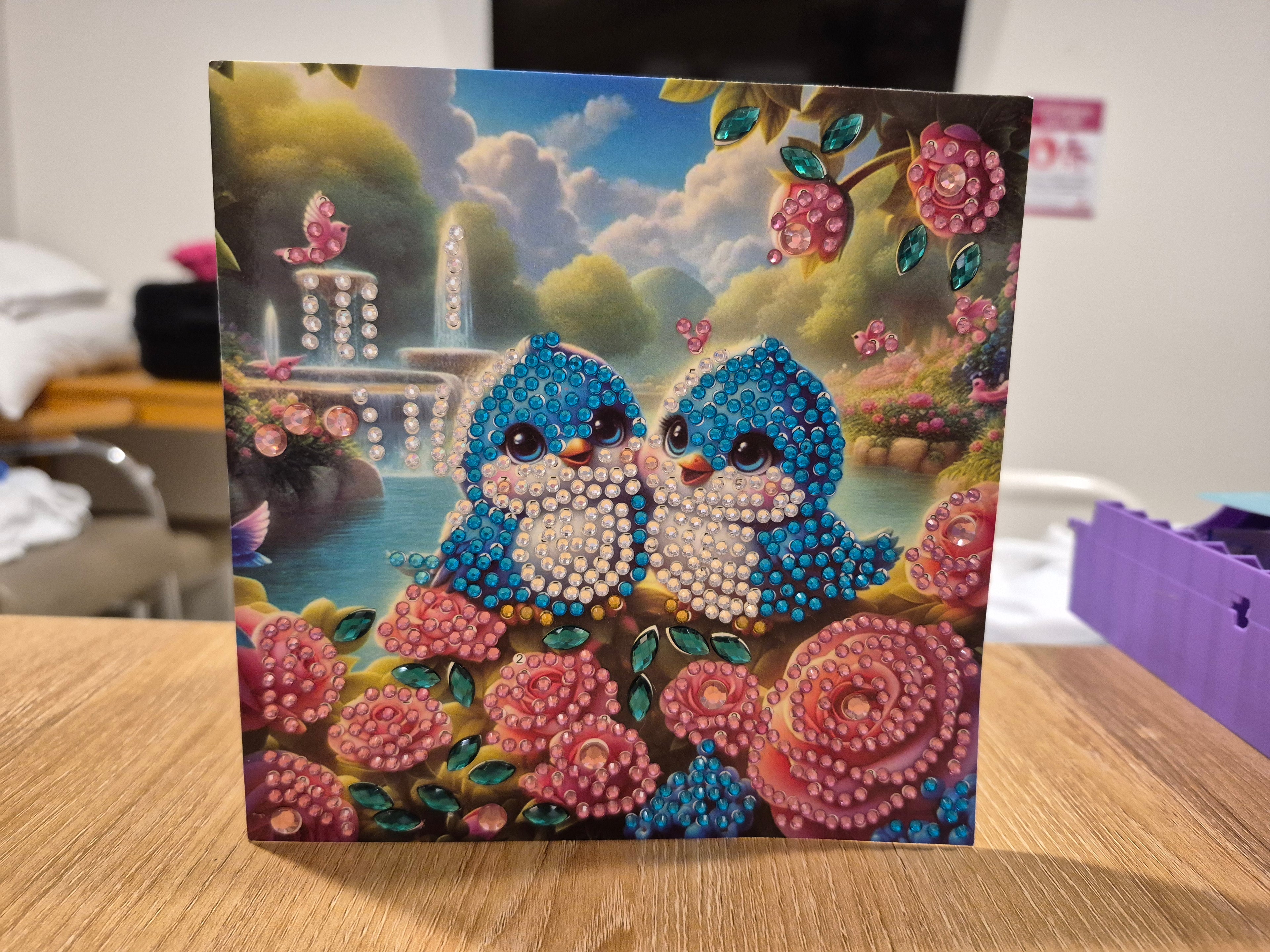 Card - greeting, bird 2 Seahorse Creations AU
