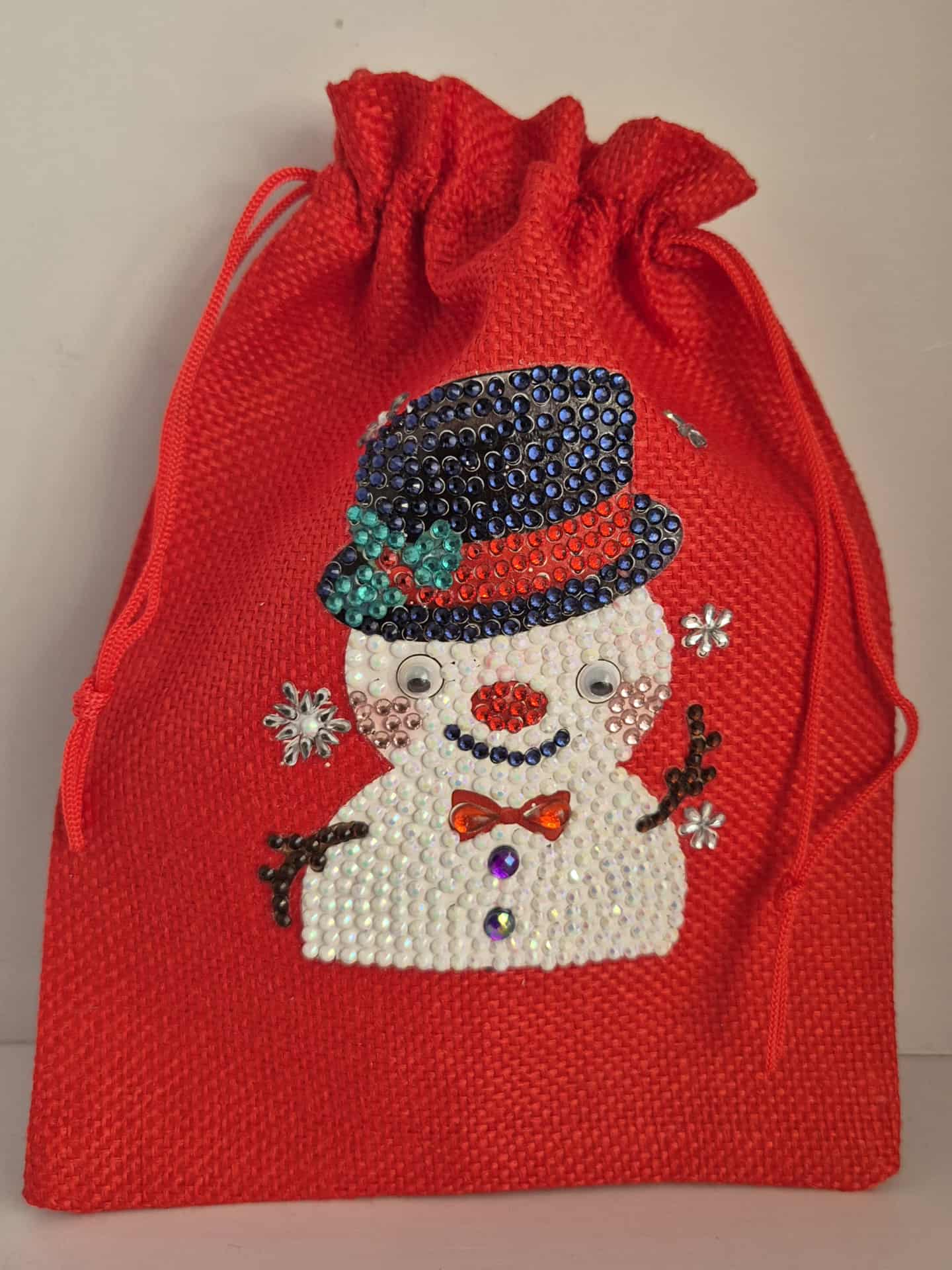 snowman with hat Seahorse Creations AU