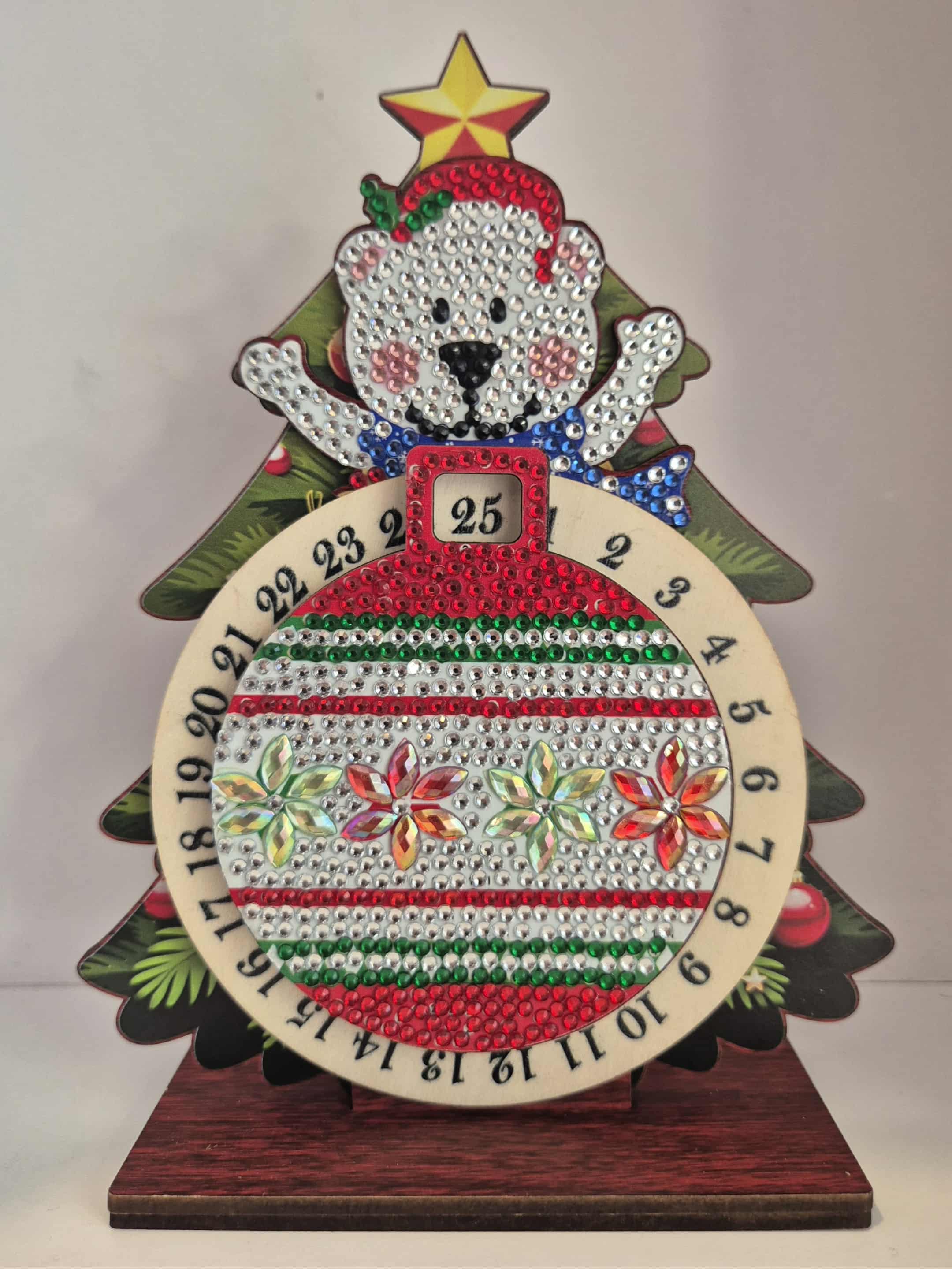 Christmas Countdown Calandar bear Seahorse Creations AU